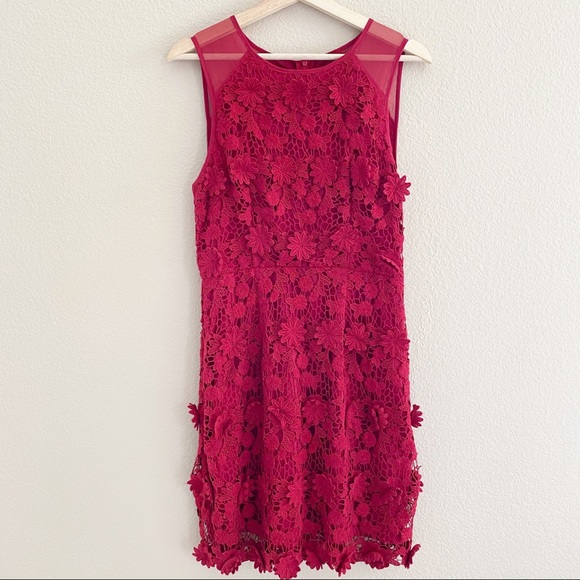 Thistlepearl Urban Outfitters Bella Rosa Crochet Shift Dress - Picture 5 of 12